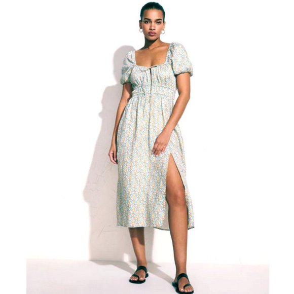 Faithfull the Brand Terina Midi Dress in Sabinosa Floral Print NWT XS - Picture 4 of 5